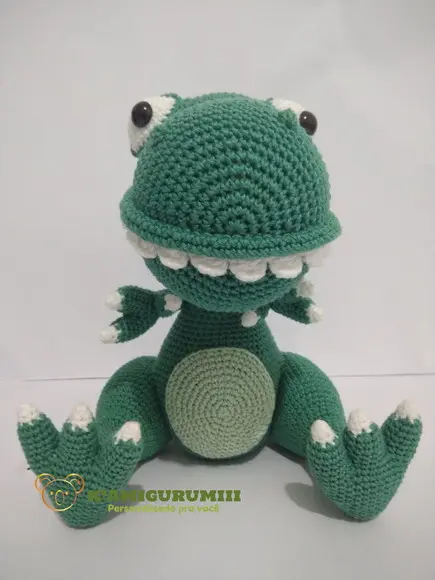 Dinossauro Amigurumi