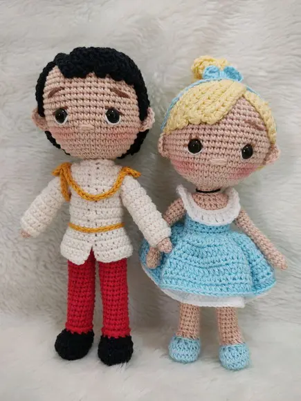 Cinderela Amigurumi