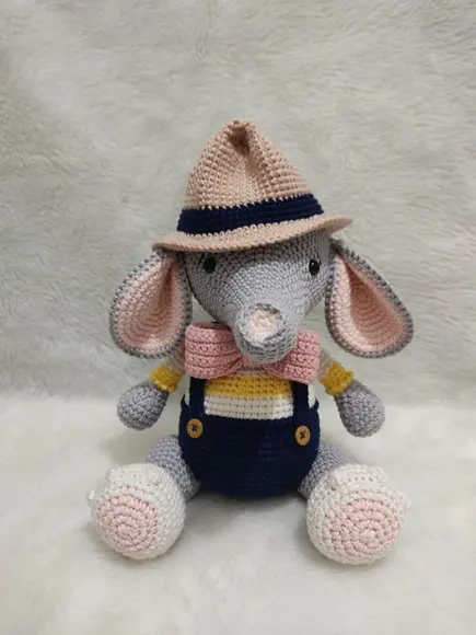 Elefante Doki Amigurumi