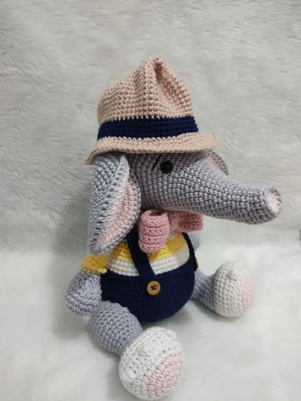 Elefante Doki Amigurumi