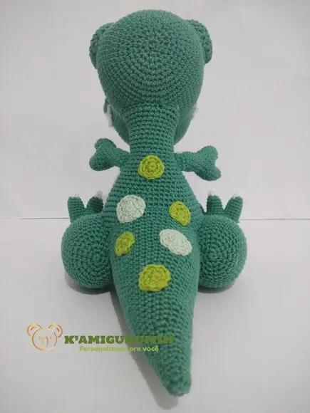 Dinossauro Amigurumi