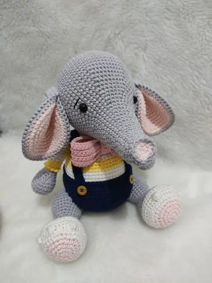 Elefante Doki Amigurumi