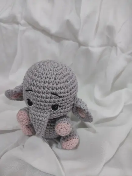 Elefante Mini Amigurumi