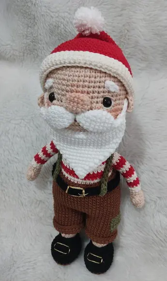 Papai Noel Amigurumi