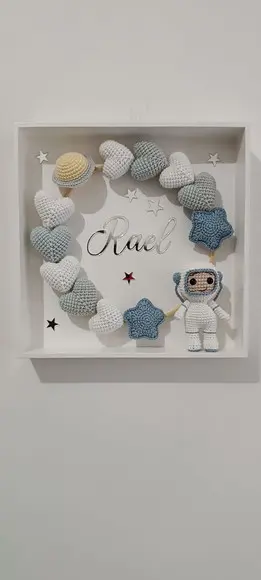 Porta Maternidade Astronauta