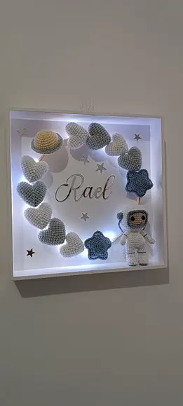 Porta Maternidade Astronauta