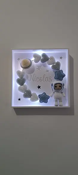 Porta Maternidade Astronauta