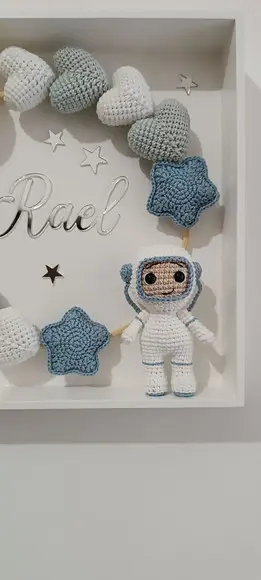 Porta Maternidade Astronauta