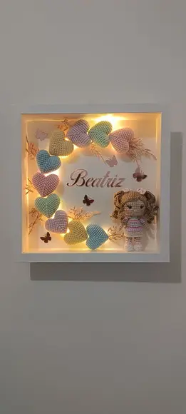 Porta Maternidade Boneca Vidro