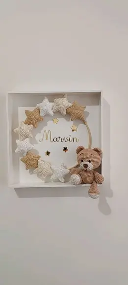 Porta Maternidade Estrelas Urso