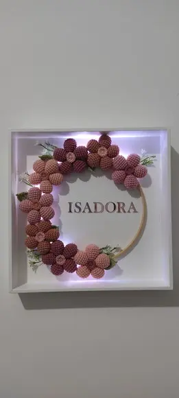 Porta Maternidade Flores