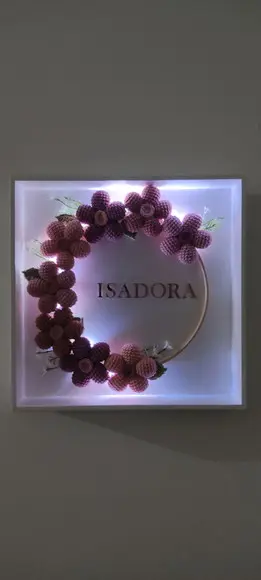 Porta Maternidade Flores