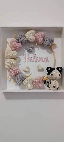 Porta Maternidade Menina/menino