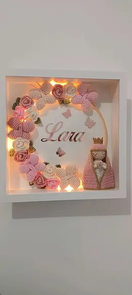 Porta Maternidade Nossa Senhora Acrílico