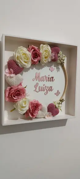 Porta Maternidade Rosas