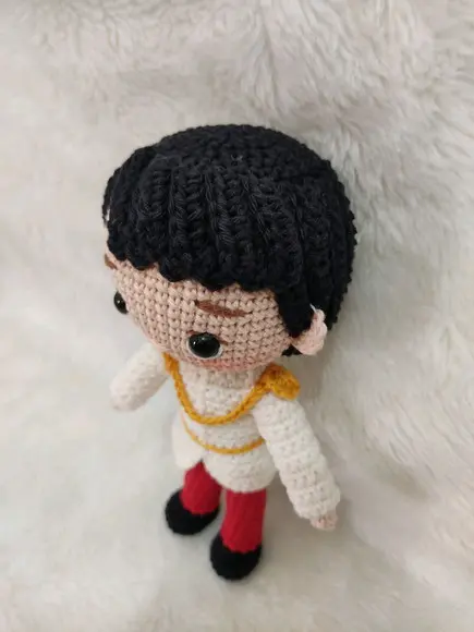 Príncipe Encantado Amigurumi (Cinderela)