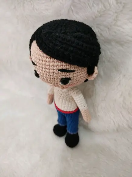 Príncipe Eric Amigurumi (ariel)