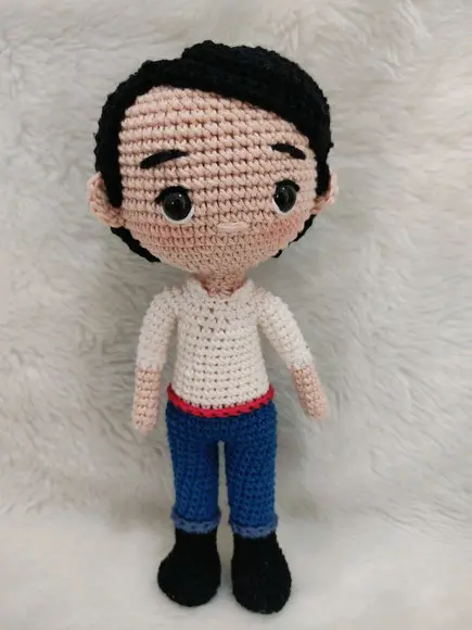 Príncipe Eric Amigurumi (ariel)
