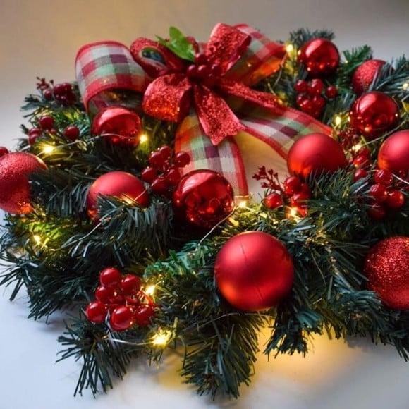 Guirlanda de Natal com Led