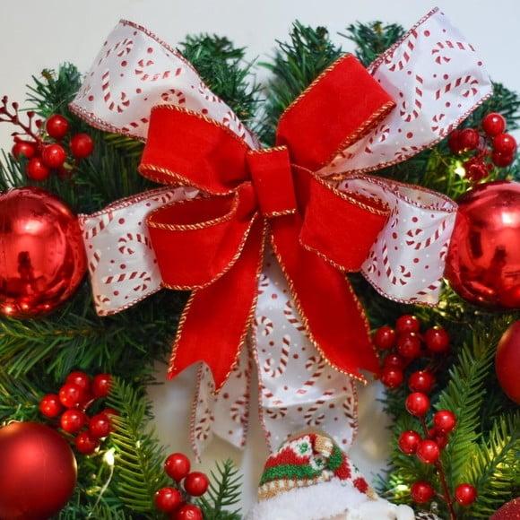 Guirlanda Natalina com Papai Noel / Led