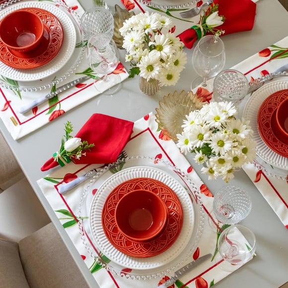 Kit Mesa Posta Dia das Mães 6 Lugares