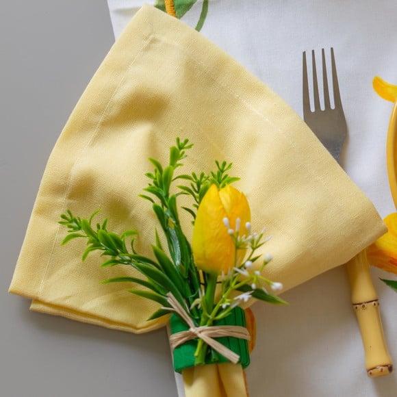Kit Mesa Posta Dia das Mães Tulipas 8 Lugares
