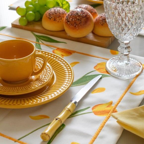 Kit Mesa Posta Dia das Mães Tulipas 8 Lugares