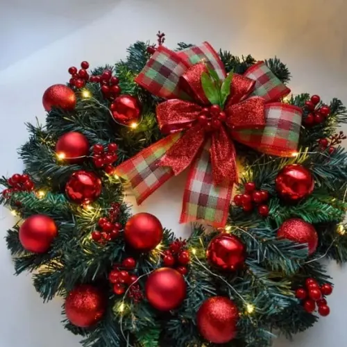 Guirlanda de Natal com Led