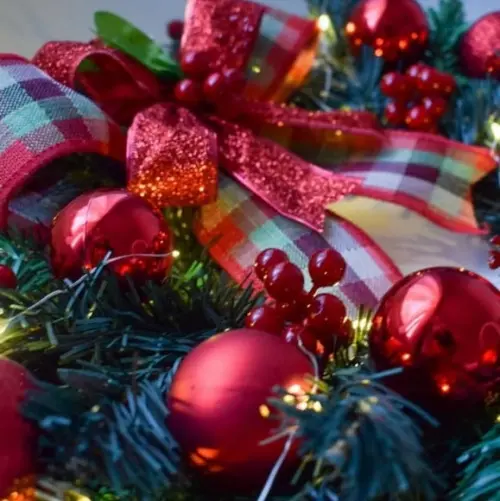 Guirlanda de Natal com Led