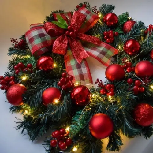 Guirlanda de Natal com Led