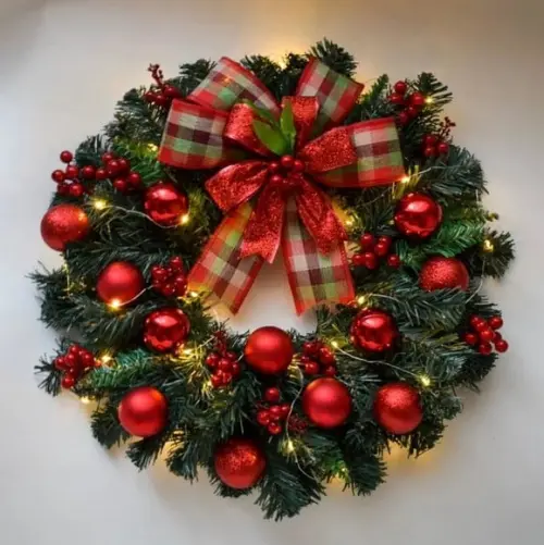 Guirlanda de Natal com Led