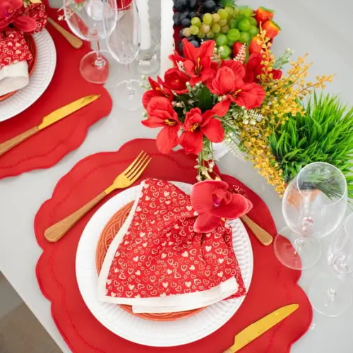 Mesa Posta Natal 2 Lugares