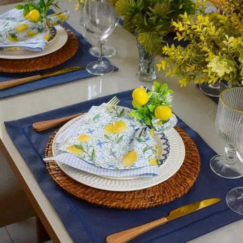 Mesa Posta Limão Siciliano 6 Lugares