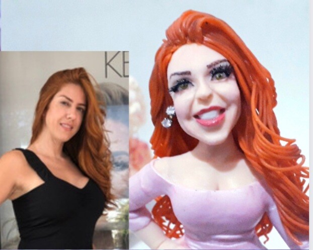 Escultura Humanizada em Biscuit / Biscuit realista