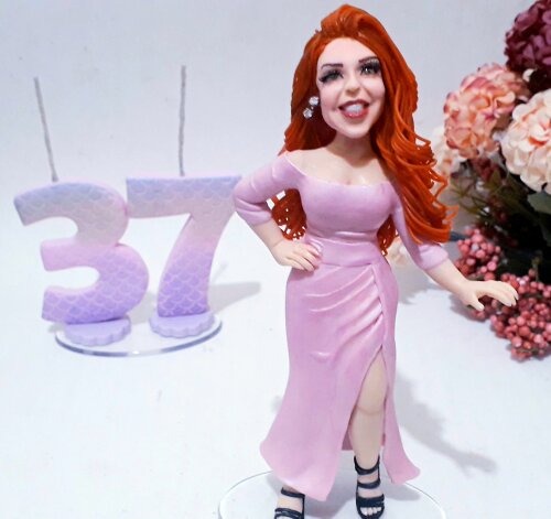 Escultura Humanizada em Biscuit / Biscuit realista