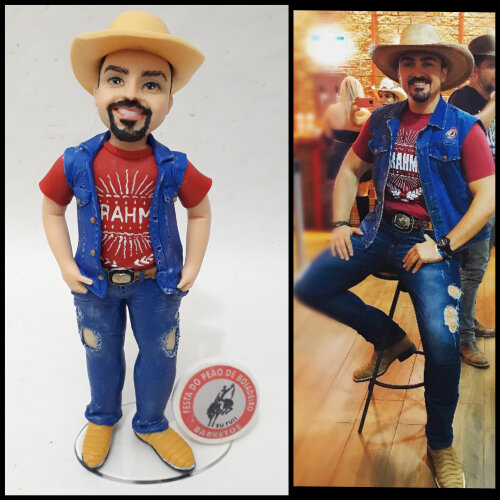 Escultura Humanizada em Biscuit