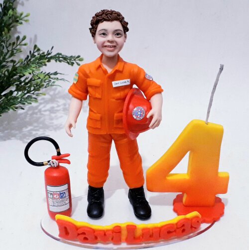 Topo de Bolo Personalizado- Humanizado