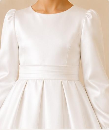 vestido de daminha daminha de honra branco