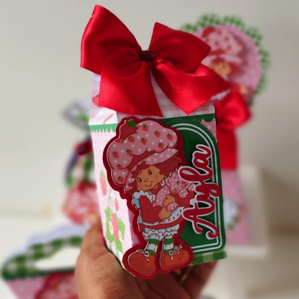 Kit 15 caixas Moranguinho Vintage