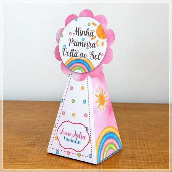 20 Itens Caixinha p/ Festas Primeira Volta ao Sol Menina