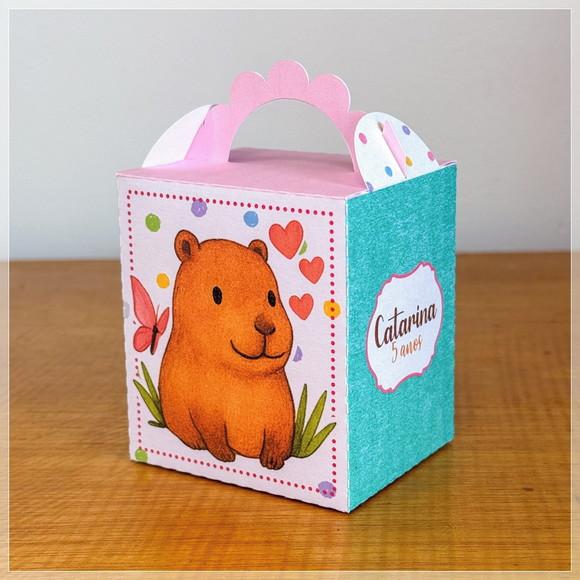 20 Itens Personalizados Caixinhas Capivara 2