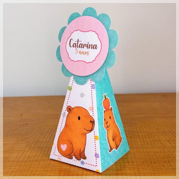 20 Itens Personalizados Caixinhas Capivara 2