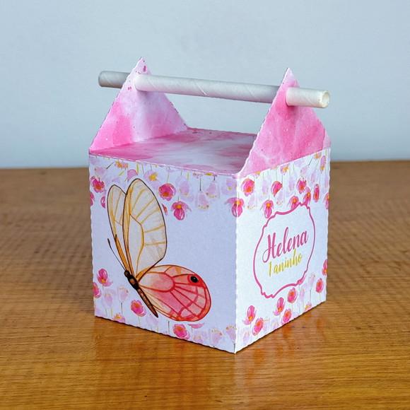 20 Itens Personalizados Caixinhas para Festa Borboletas