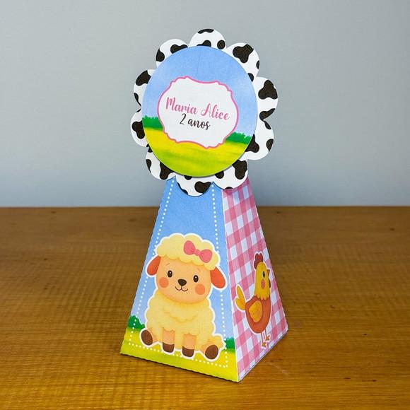 30 Itens Caixinhas para Festas Fazendinha Menina 4