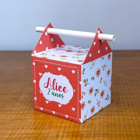 30 Itens Personalizados Caixinhas p/ Festas Chapeuzinho