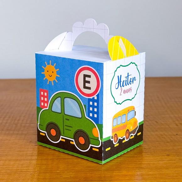 40 Itens Caixinhas para Festas Carrinhos