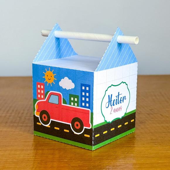 40 Itens Caixinhas para Festas Carrinhos