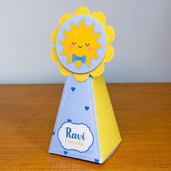 40 Itens Caixinhas para Festas Raio de Sol Menino