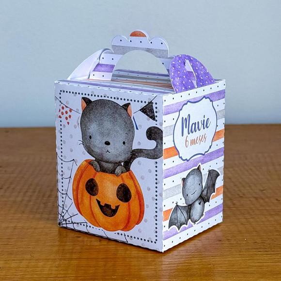 40 Itens Personalizados Caixinhas para Festas Haloween 1