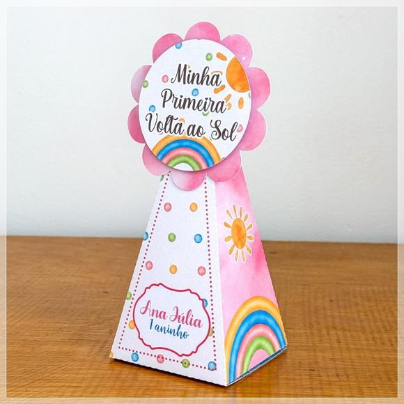 50 Itens Caixinha p/ Festas Primeira Volta ao Sol Menino